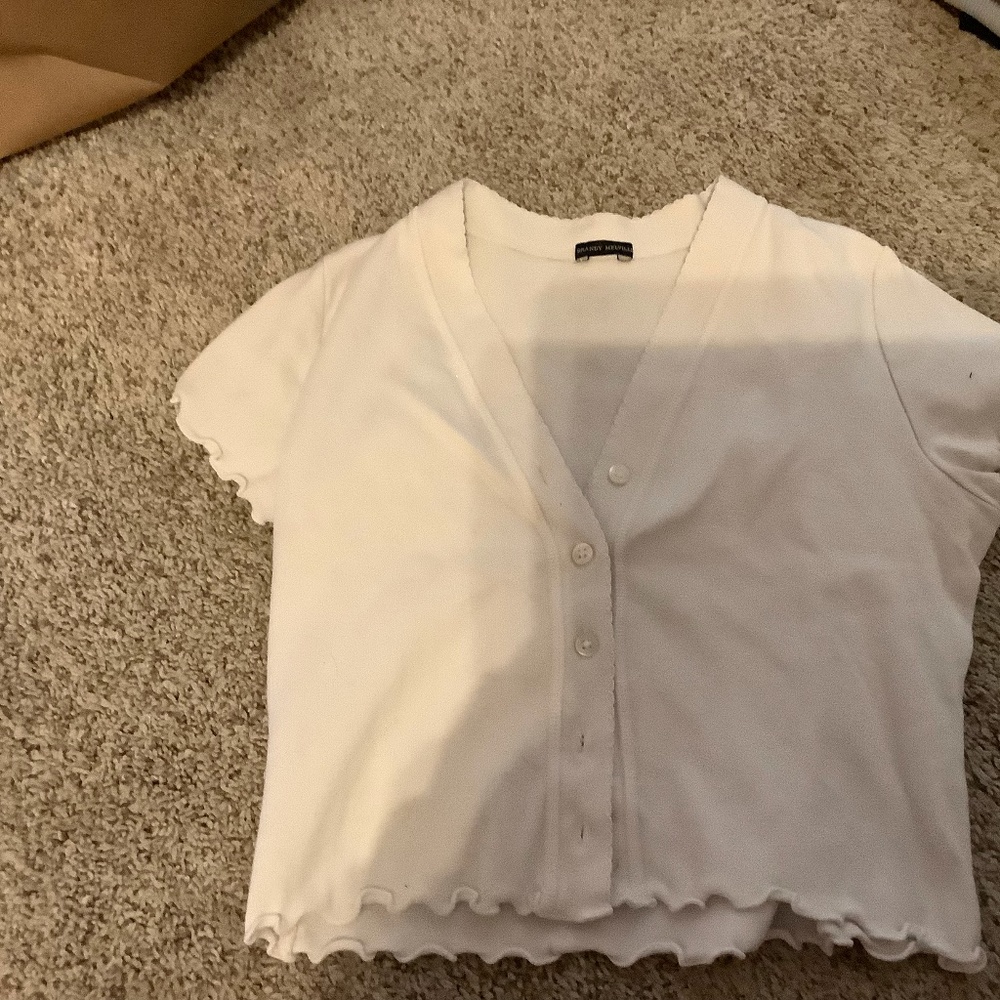 Brandy cropped tee